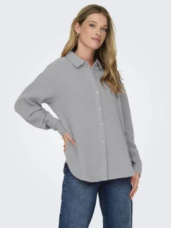 Damen Jacqueline Jacquline JDYTHEIS L/S LOOSE SH Bluse