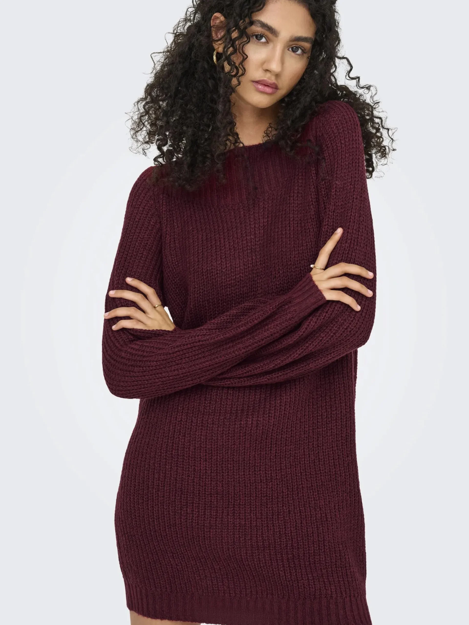 Damen Jacqueline Jacquline JDYWHITNEY MEGAN L/S Strickkleid