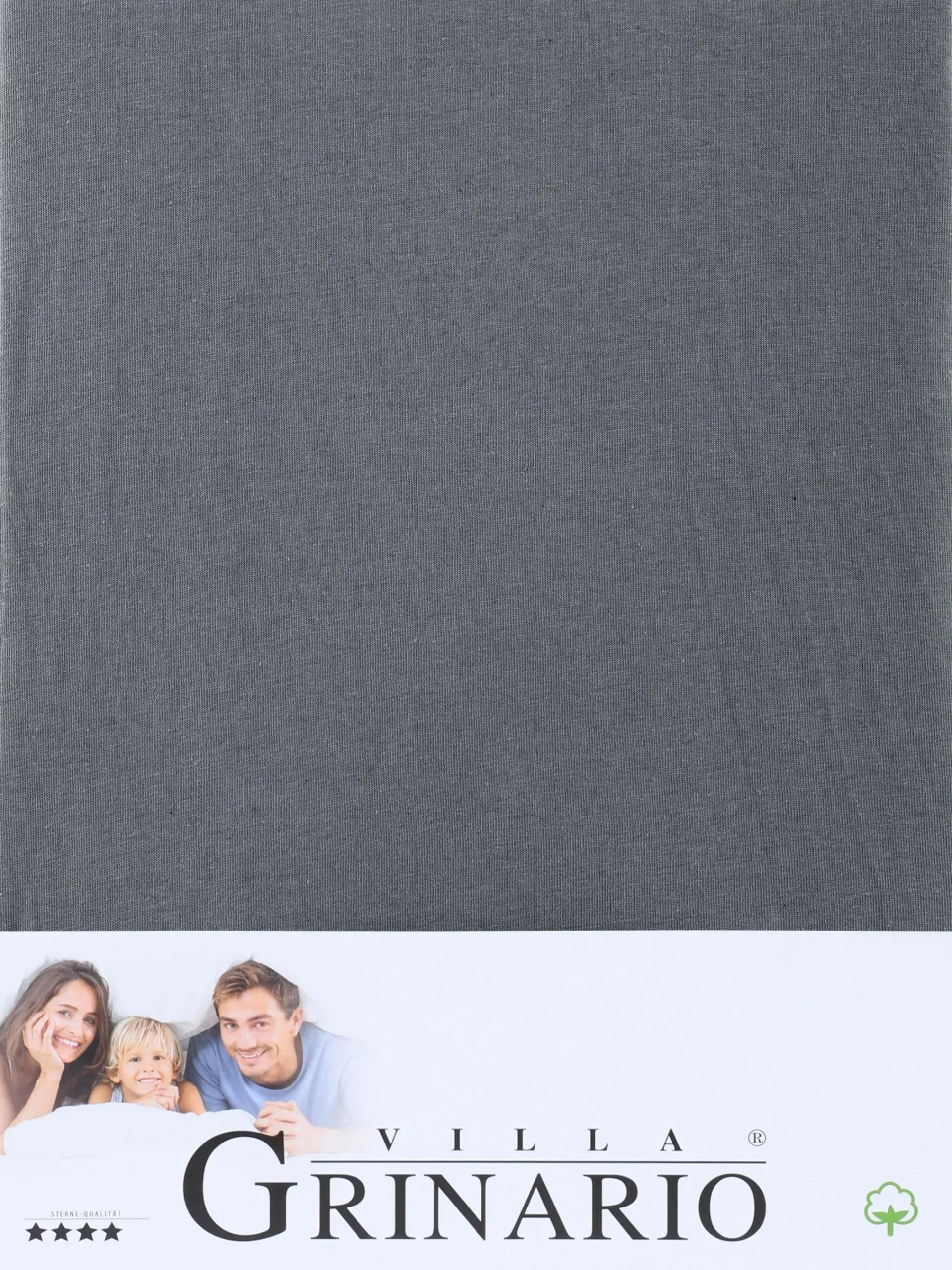 Villa Grinario Jersey-Spannbettuch, 150x200cm