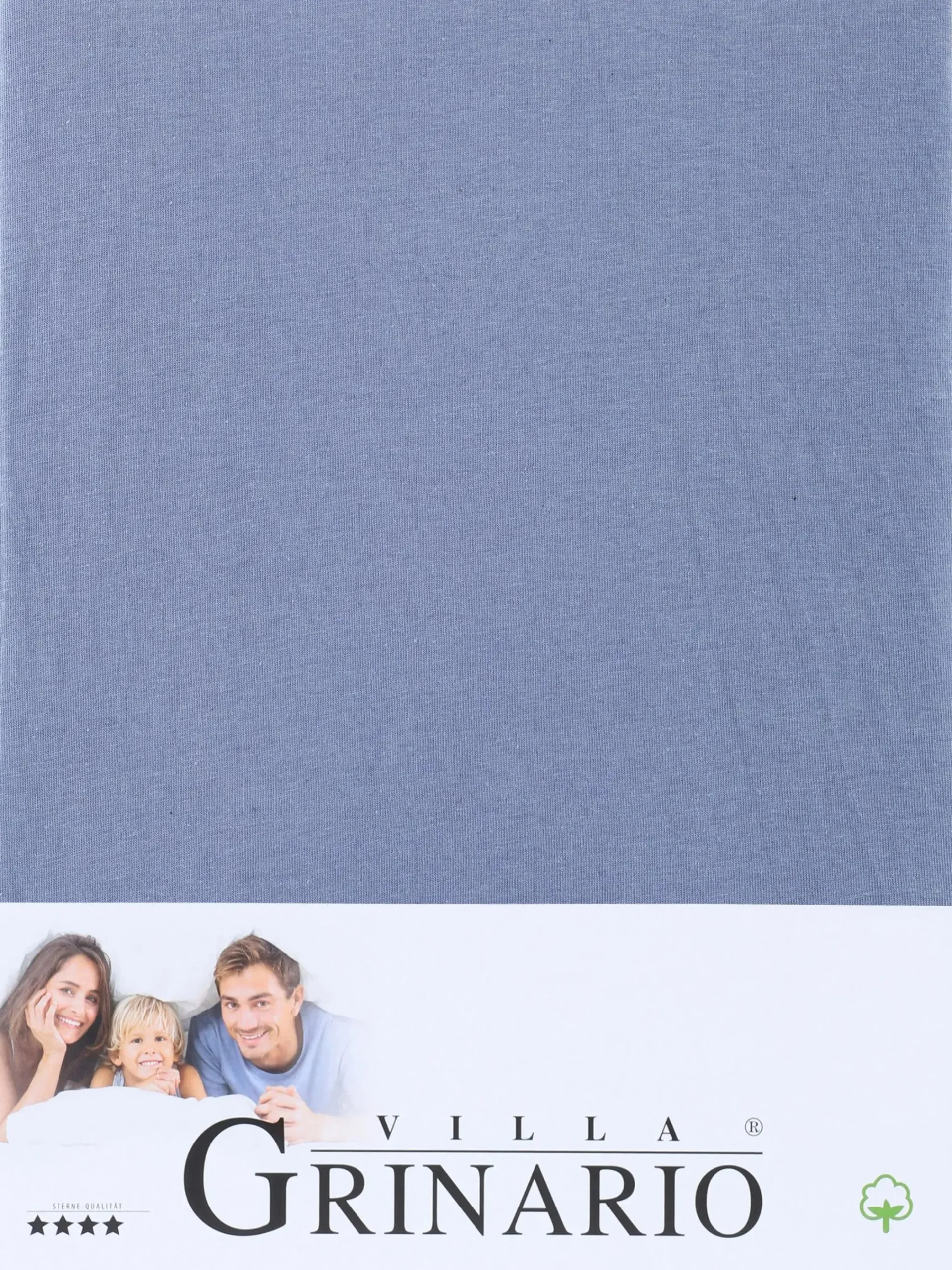 Villa Grinario Jersey-Spannbettuch, 150x200cm