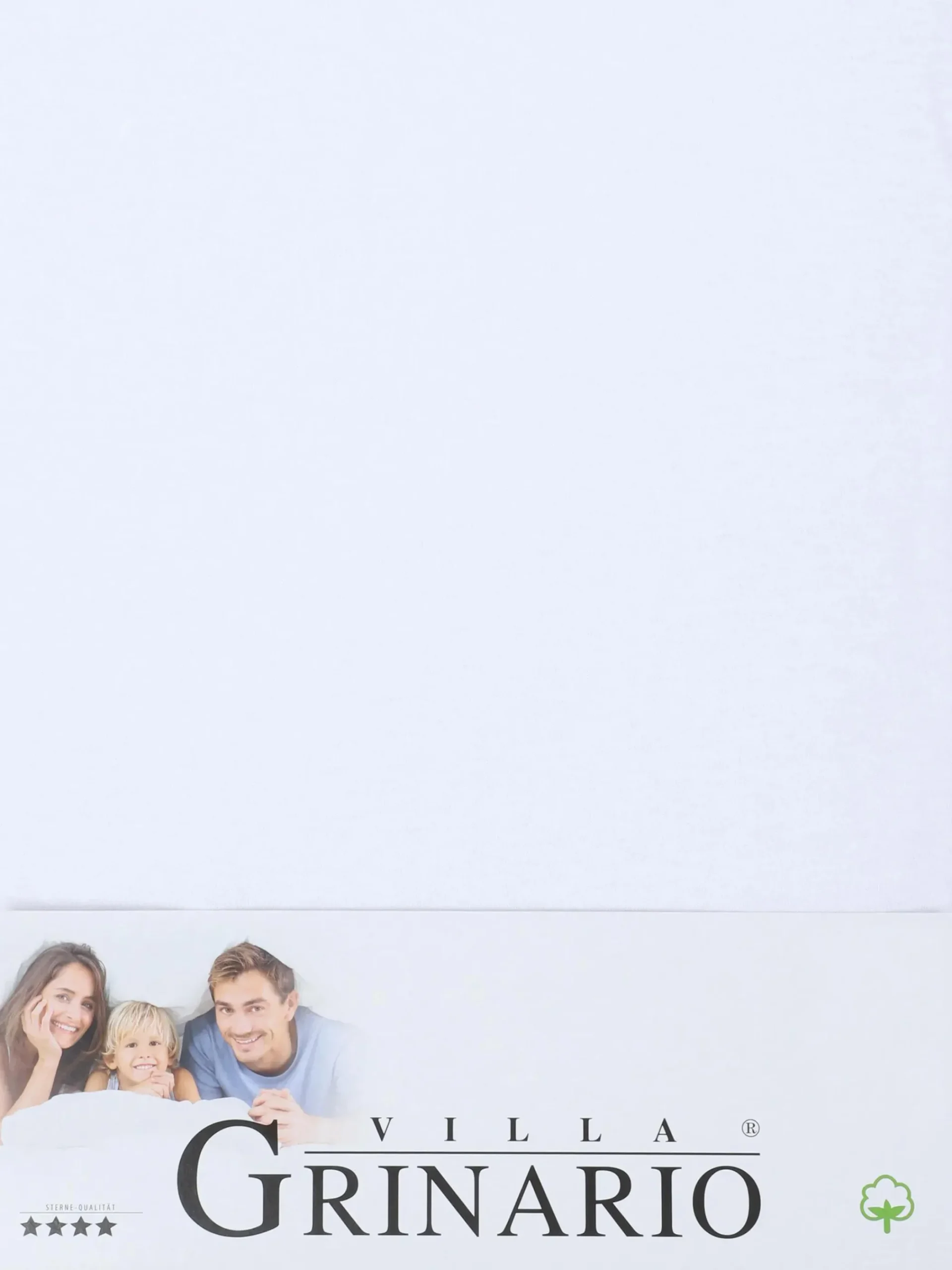 Villa Grinario Jersey-Spannbettuch, 150x200cm