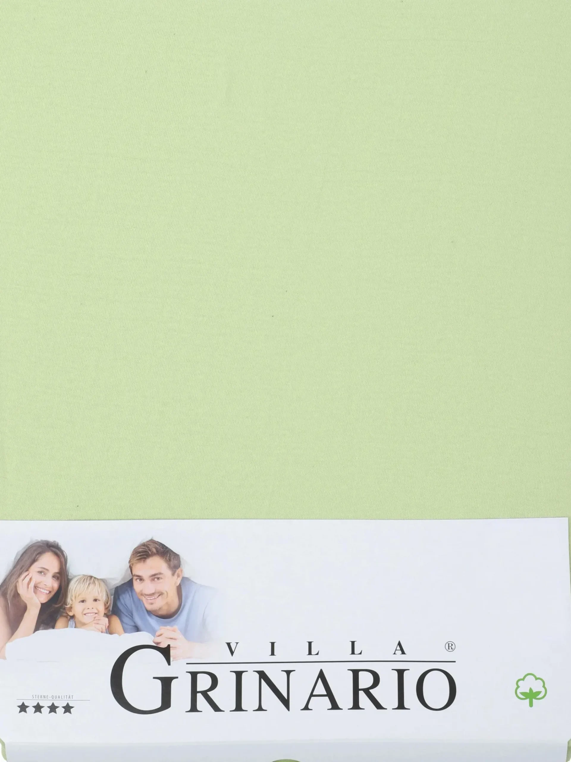 Villa Grinario Jersey-Spannbettuch, 150x200cm