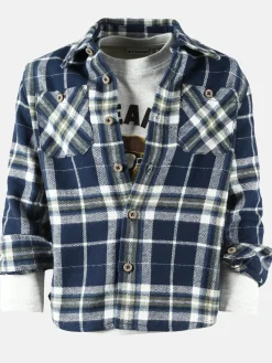 Kinder Stop + Go Jungen Flanellhemd im Set