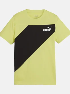 Kinder Puma Jungen Funktionsshirt mit Streifen