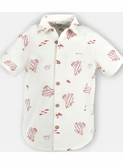 Kinder Bubble Gum Jungen Hemd mit Dinoprint