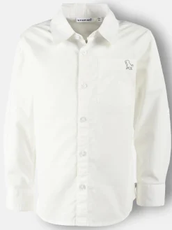 Kinder Stop + Go Jungen Hemd mit kleiner Dinostickerei