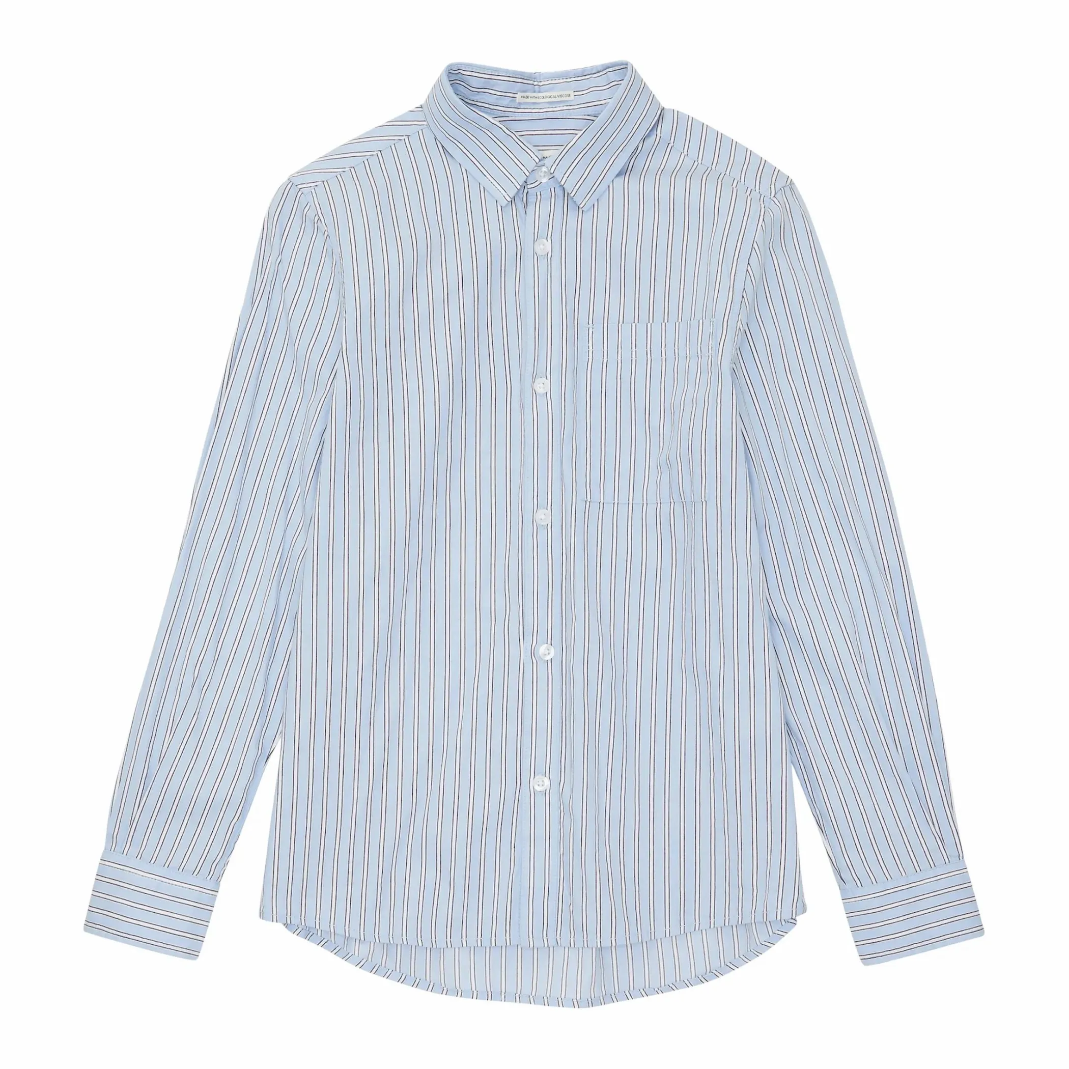 Kinder Tom Tailor Jungen Hemd mit Streifen und Brusttasche