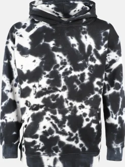 Kinder One Way Jungen Hoodie im Batik Look