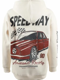 Kinder One Way Jungen Hoodie mit Front-und Backprint