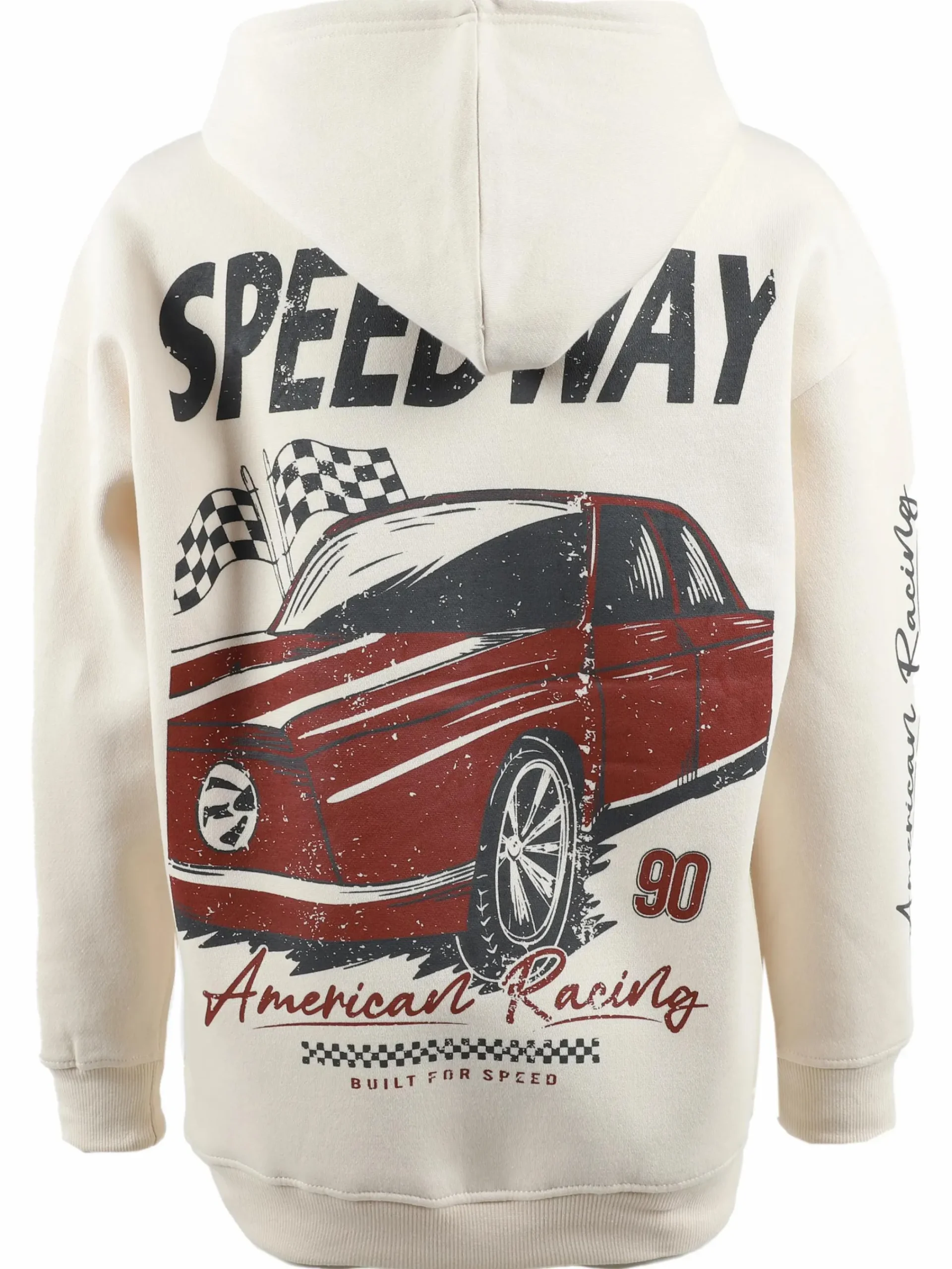 Kinder One Way Jungen Hoodie mit Front-und Backprint