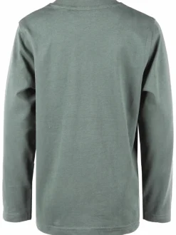 Kinder One Way Jungen Langarmshirt mit Baustellen-Print