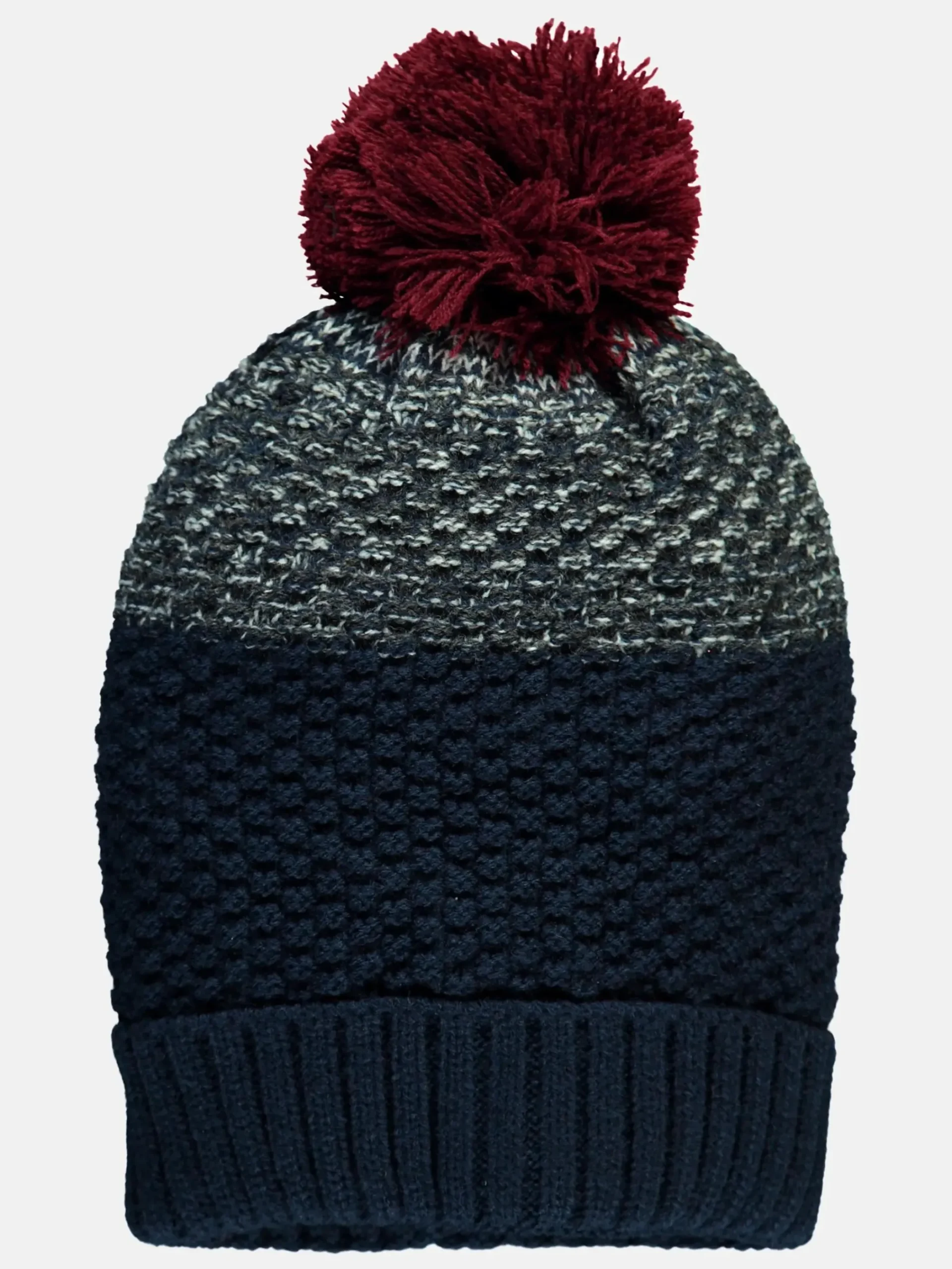 Kinder Stop + Go Jungen Mütze mit Strukturmuster