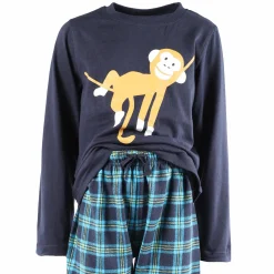 Kinder Stop + Go Jungen Pyjama mit langem Arm und Beinen