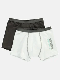 Kinder North Department Jungen Retro Boxershorts im 2er Pack