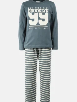 Kinder One Way Jungen Schlafanzug mit Frontprint