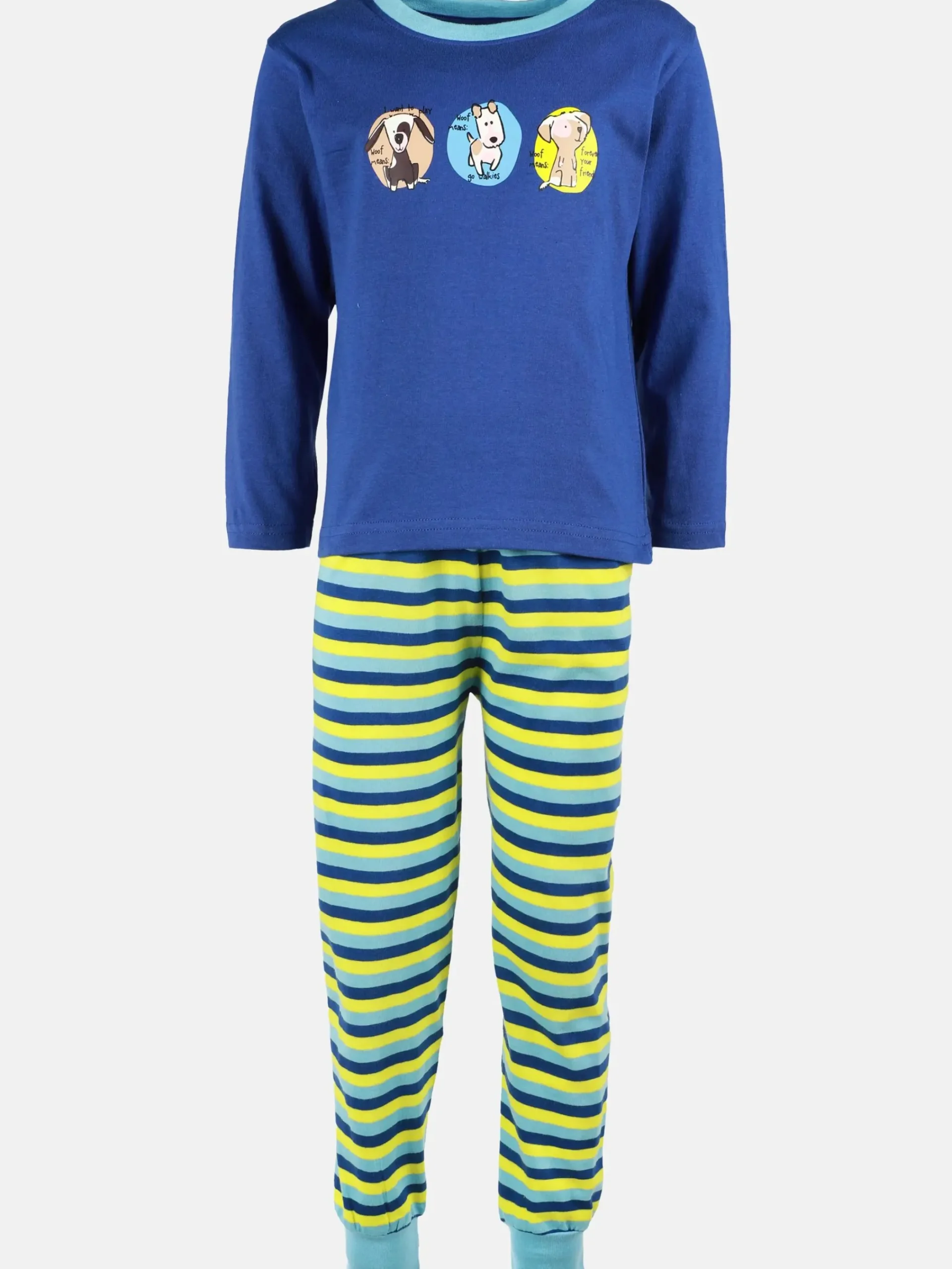 Kinder Stop + Go Jungen Schlafanzug mit Frontprint