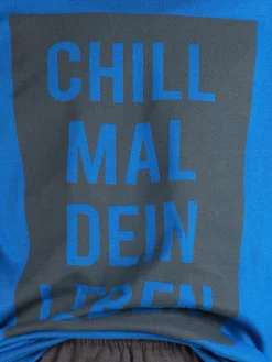 Kinder Stop + Go Jungen Schlafanzug mit Frontprint