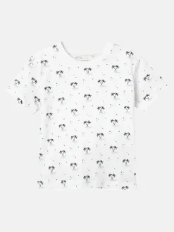 Kinder name it Jungen Shirt mit Alloverprint