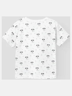 Kinder name it Jungen Shirt mit Alloverprint