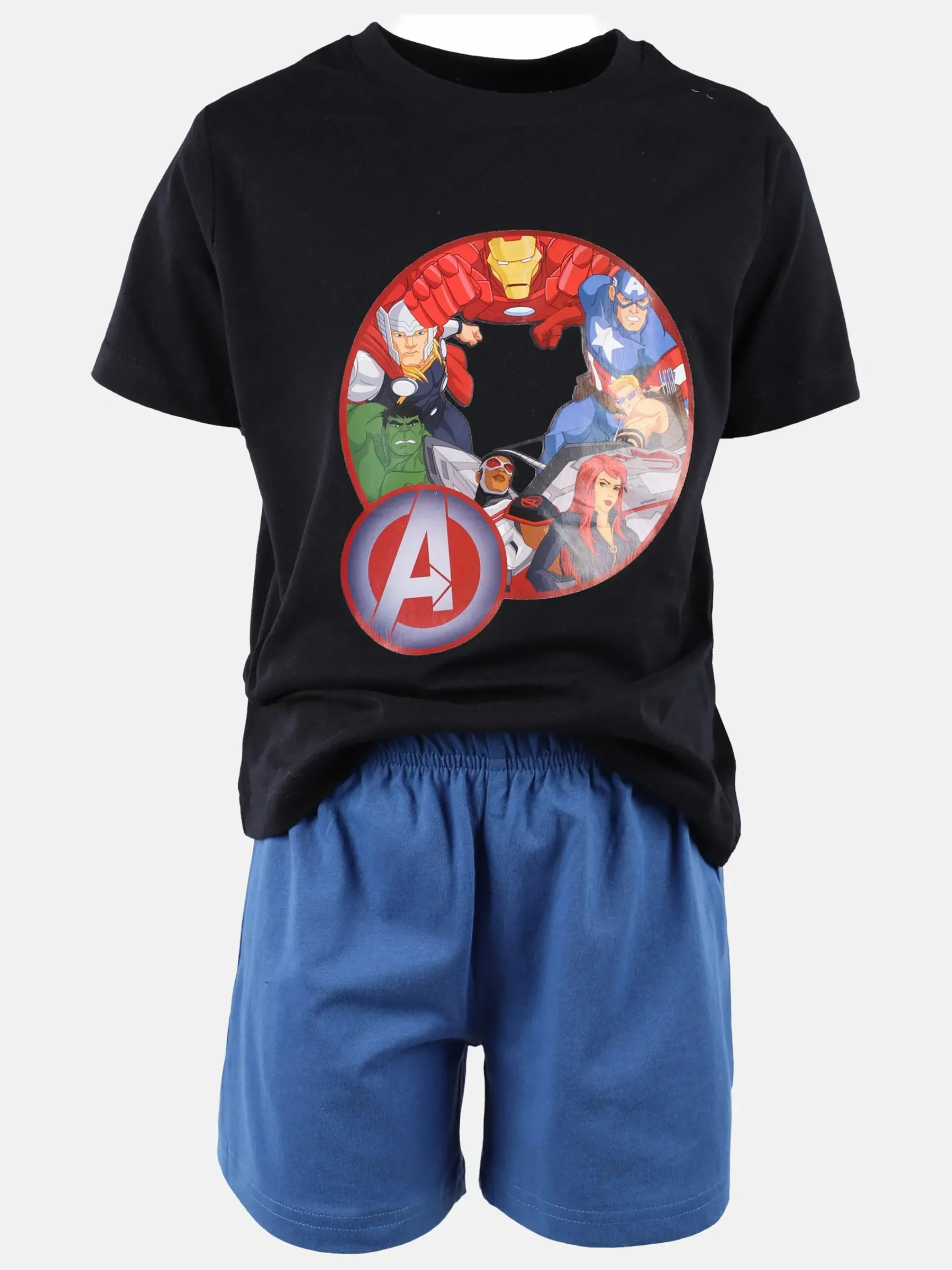 Kinder Avengers Jungen Shorty mit Motiv