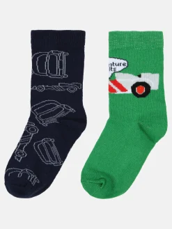 Kinder Stop + Go Jungen Socken im 2er Pack