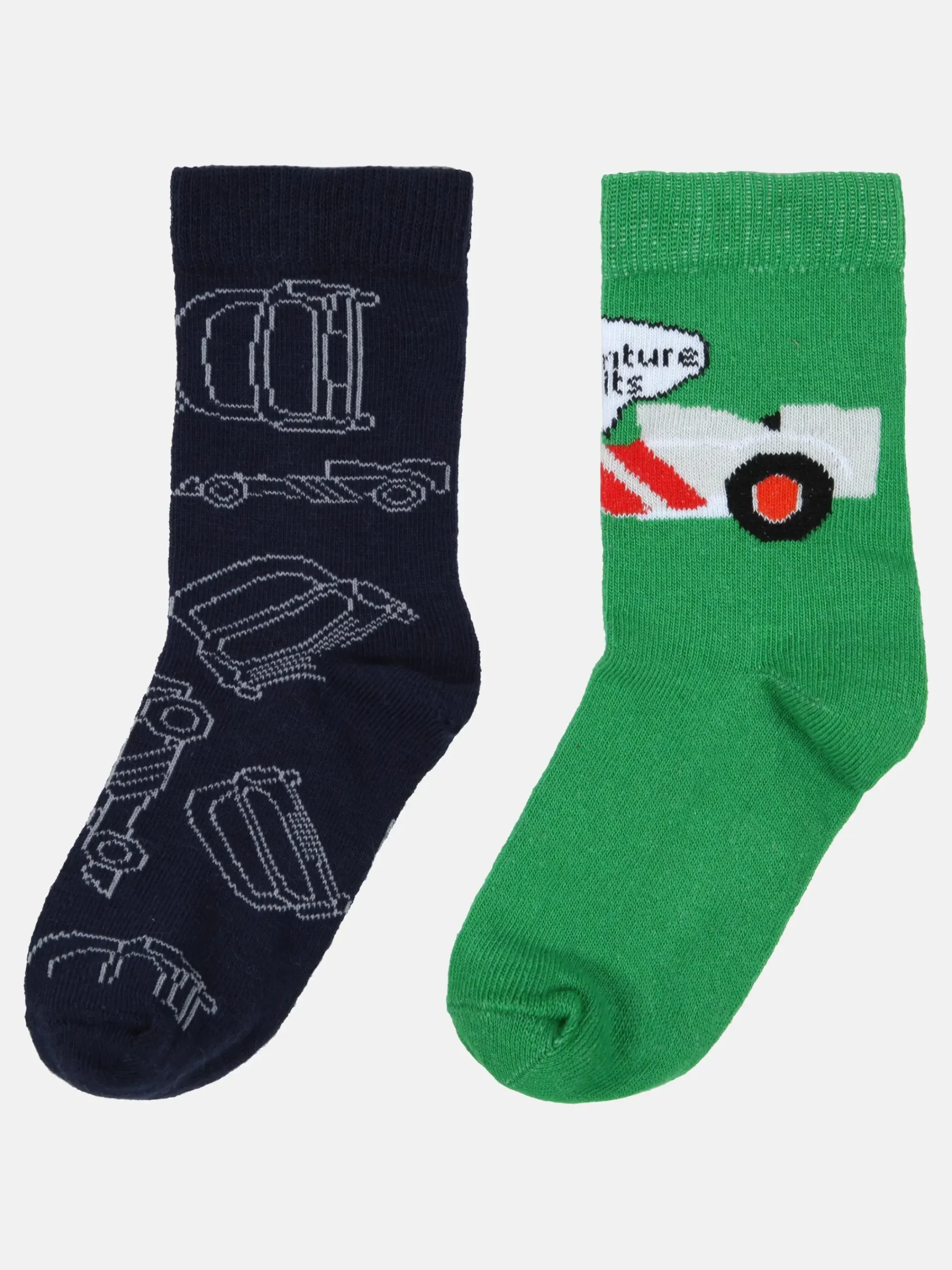 Kinder Stop + Go Jungen Socken im 2er Pack