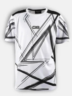 Kinder Grinario Sports Jungen Sport Shirt mit abstraktem Print