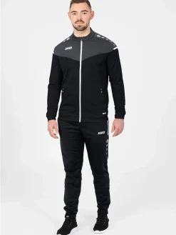 Kinder JAKO Jungen Sportjacke mit Stehkragen