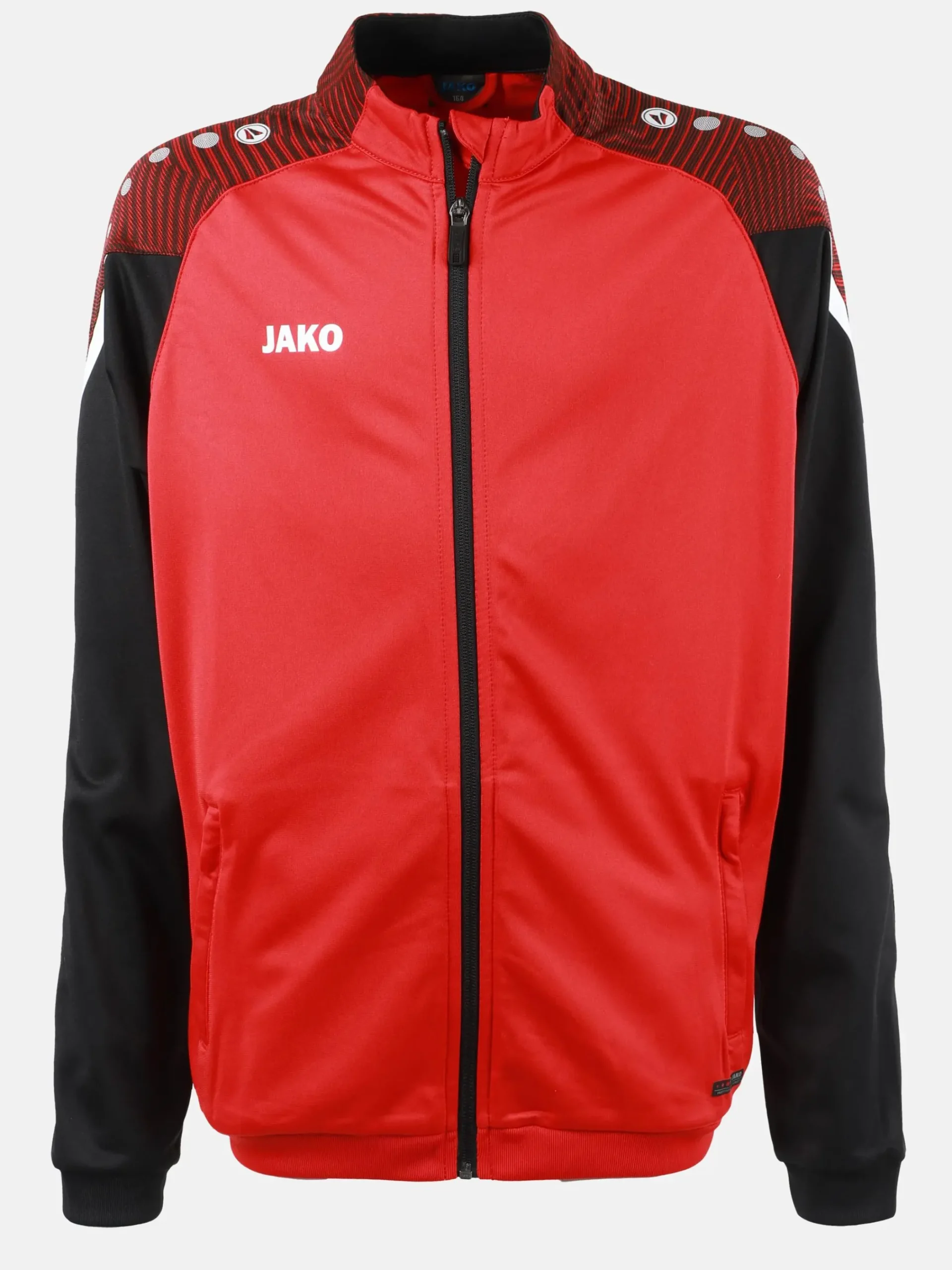 Kinder JAKO Jungen Sportjacke mit Stehkragen