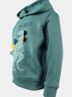 Kinder One Way Jungen Sweat-Hoodie mit Dinomotiv