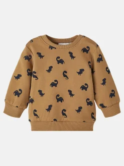 Kinder name it Jungen Sweatshirt mit Dinoprint