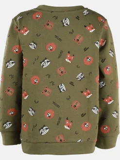 Kinder One Way Jungen Sweatshirt mit Minimalprint