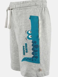 Kinder Bubble Gum Jungen Sweatshorts mit Krokodil