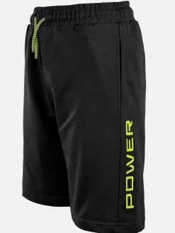 Kinder Grinario Sports Jungen Sweatshorts mit Schriftzug