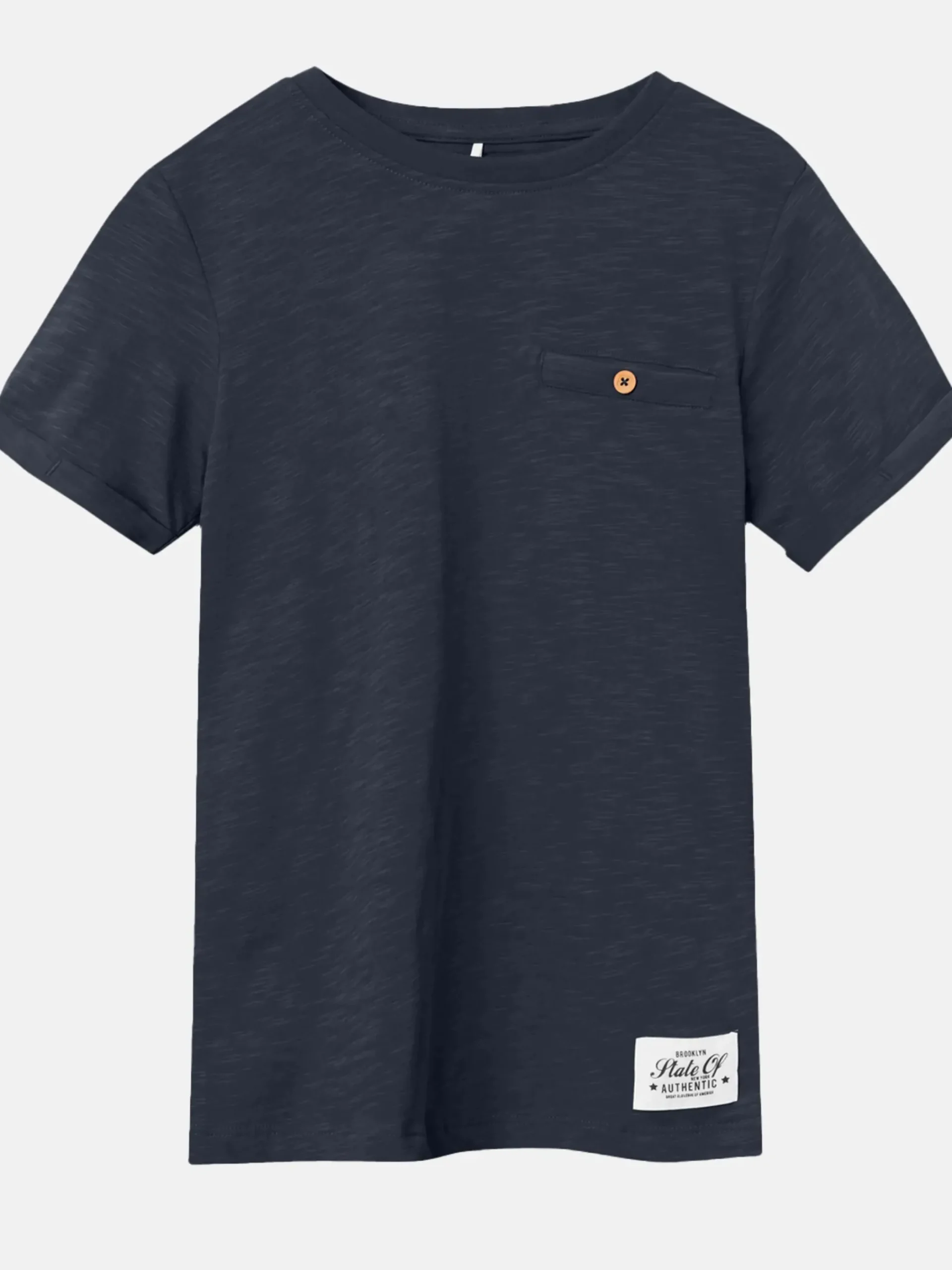 Kinder name it Jungen T-Shirt unifarben