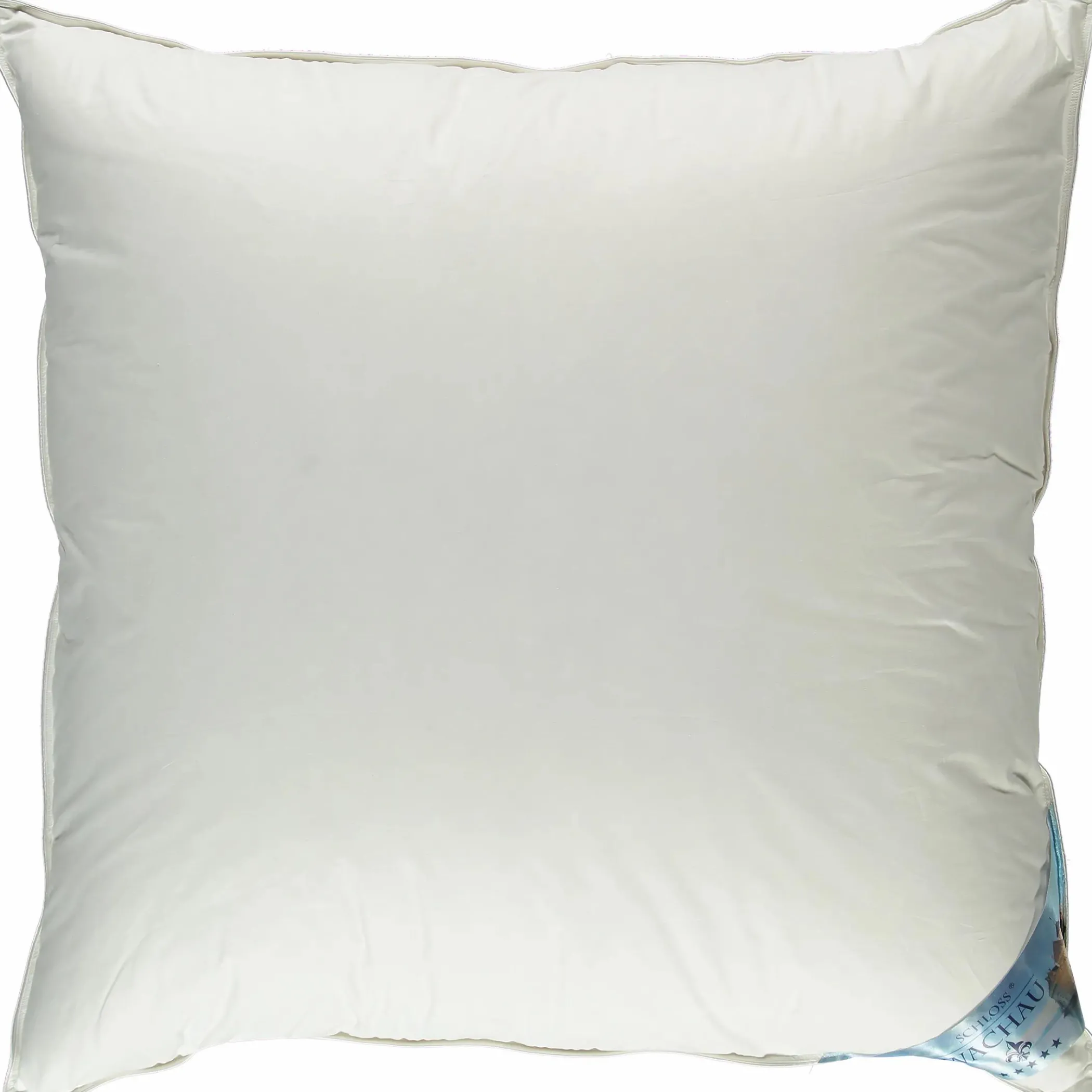 Schloss Wachau blau 3-Kammerkissen in hoher Qualität 80x80cm