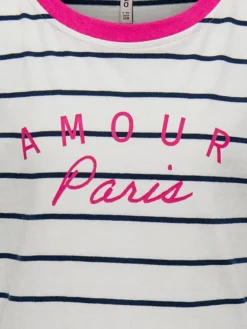 Damen Kids Only KOGEMMA REG S/S STRIP T-shirt