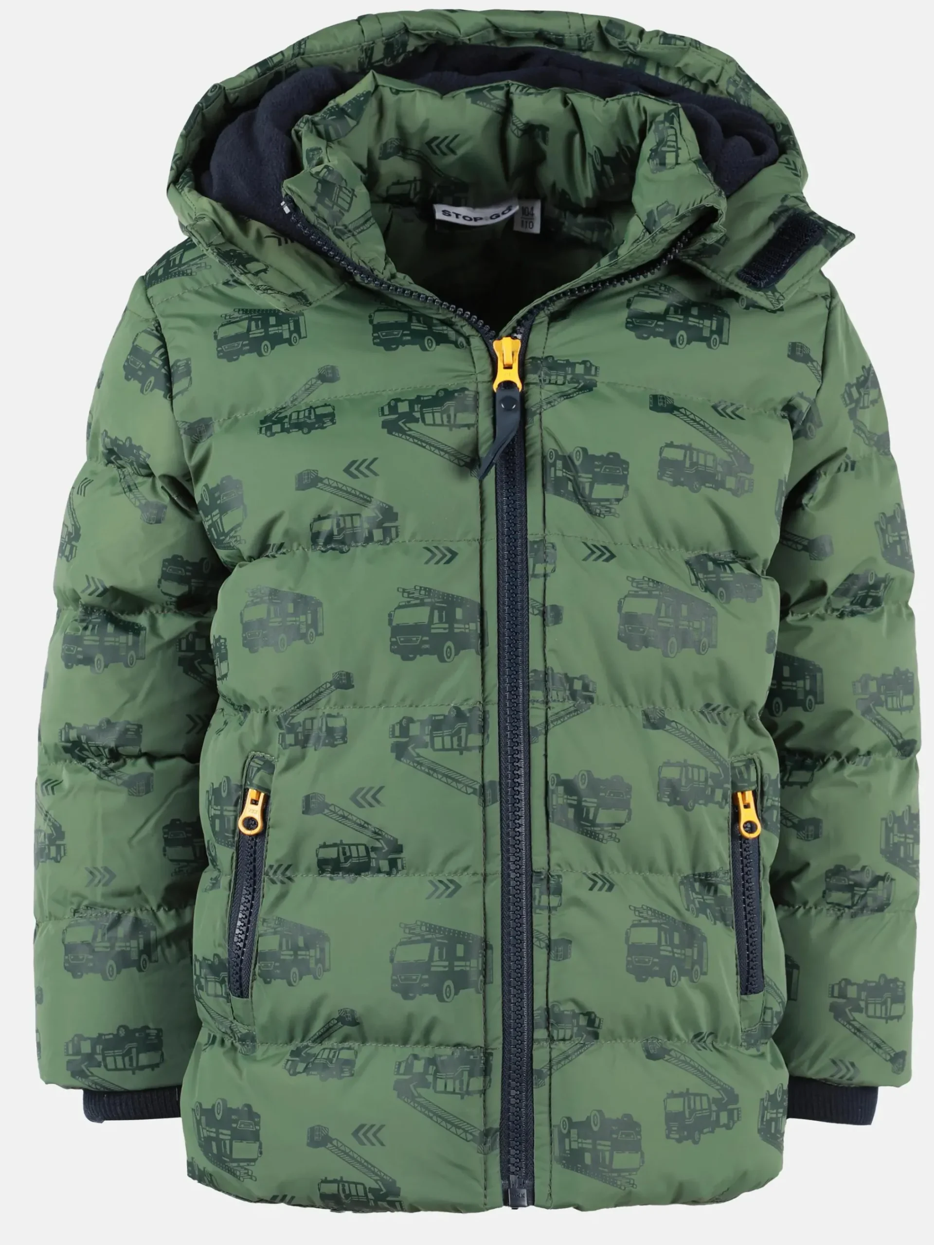 Kinder Stop + Go Kinder Jungen Jacke mit Alloverprint