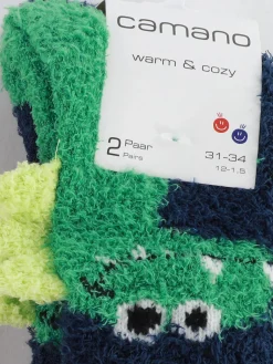 Damen Camano Kinder Kuschelsocken im 2er Pack