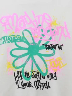 Kinder One Way Kinder Shirt mit Frontprint