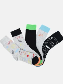 Kinder Camano Kinder Socken Set, 5tlg., Schulanfang