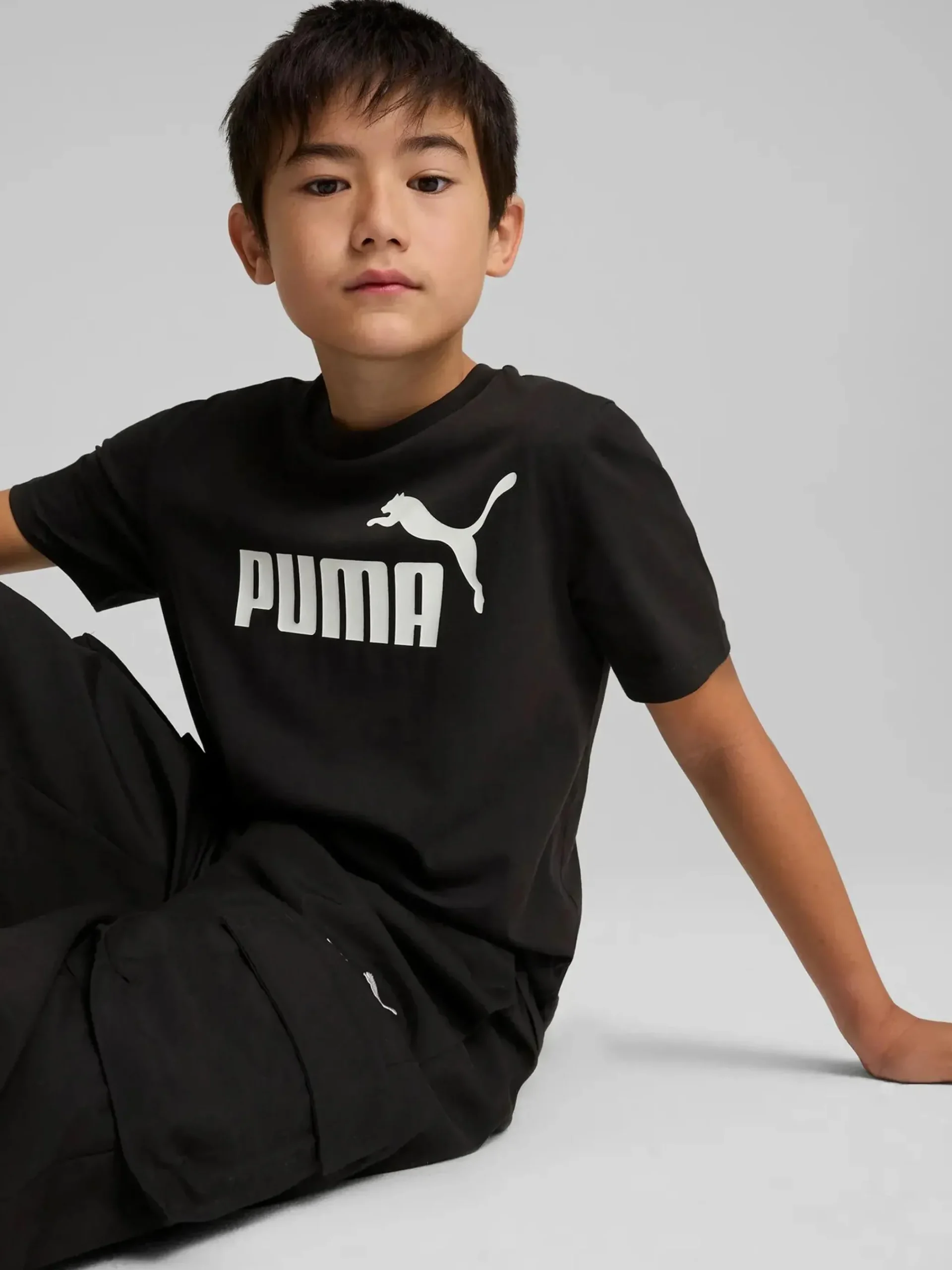 Kinder Puma Kinder T-Shirt mit Logoprint
