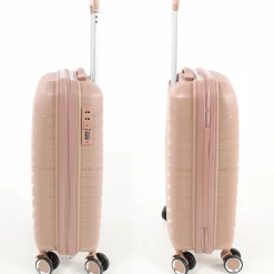 Monopol Koffer Denver, gold/ in Größe S 56x38x20cm