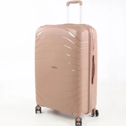 Monopol Koffer Denver, gold/ in Größe M 66x45x26cm