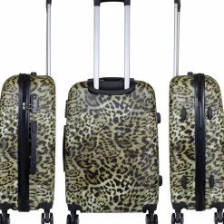 Monopol Koffer Leopard in Größe L 76x51x30cm