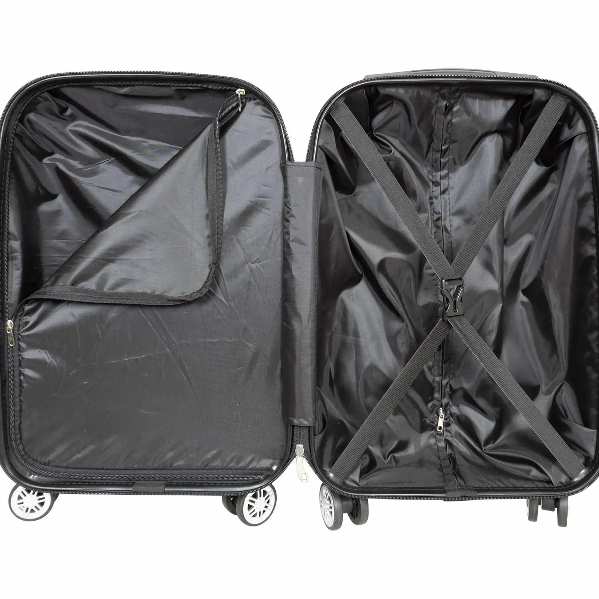 Monopol Koffer Leopard in Größe M 66x45x26cm