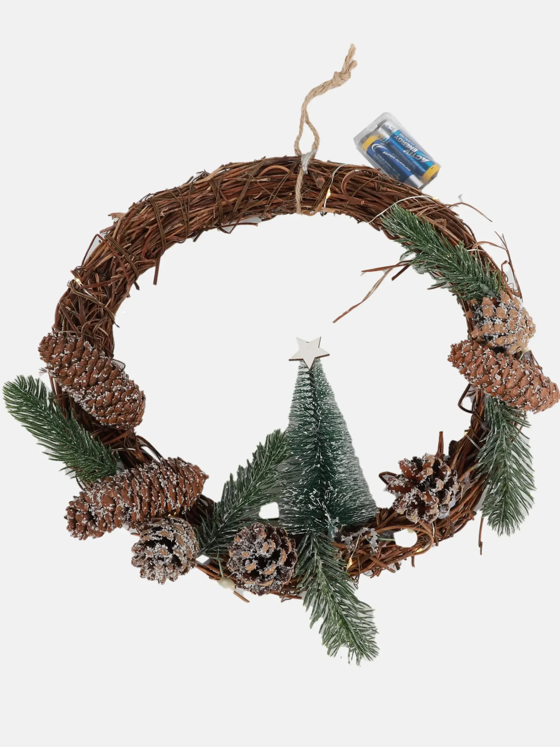 Deko Artikel LED Kranz 30cm