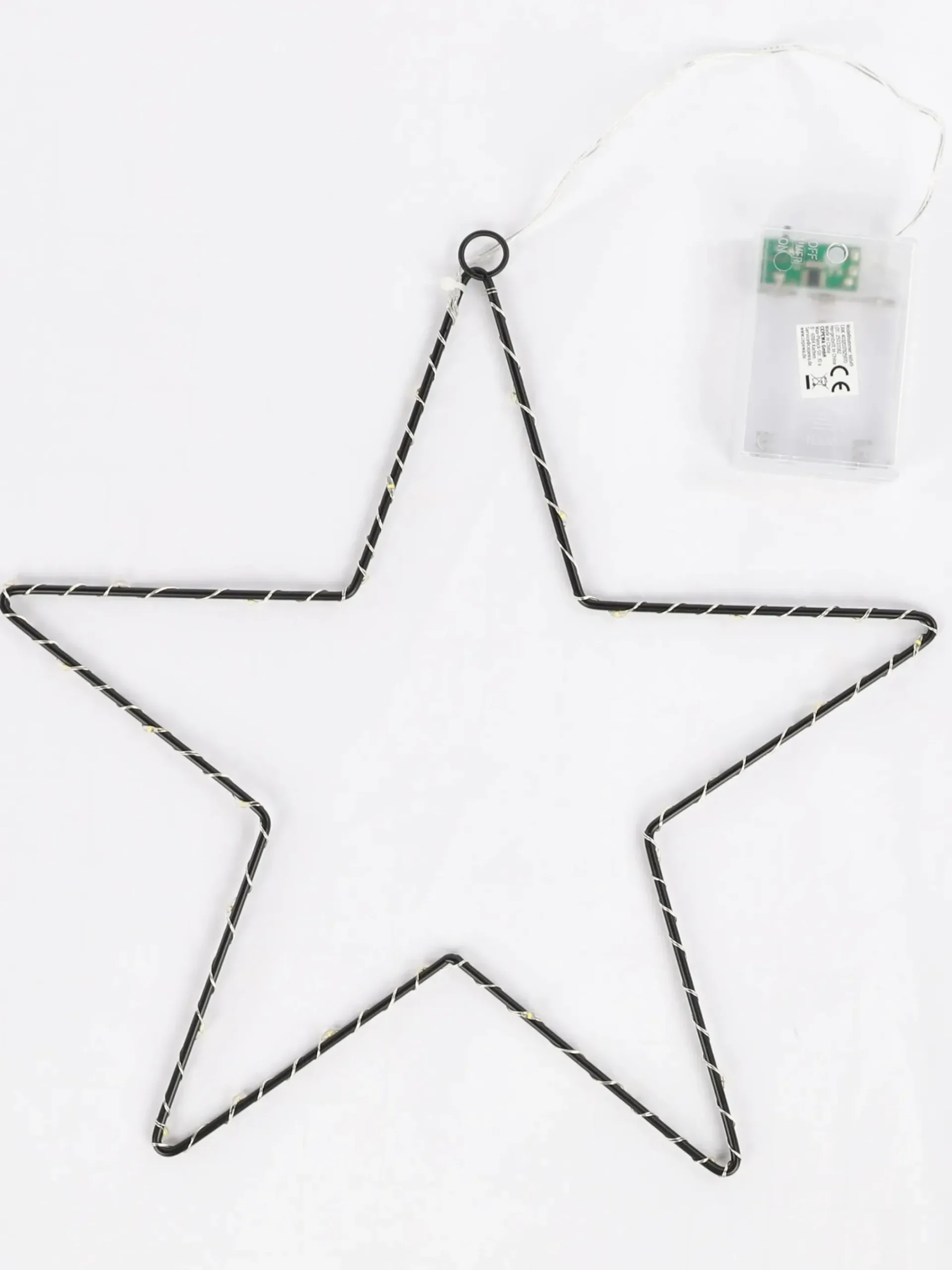 Deko Artikel LED Stern mit Timer