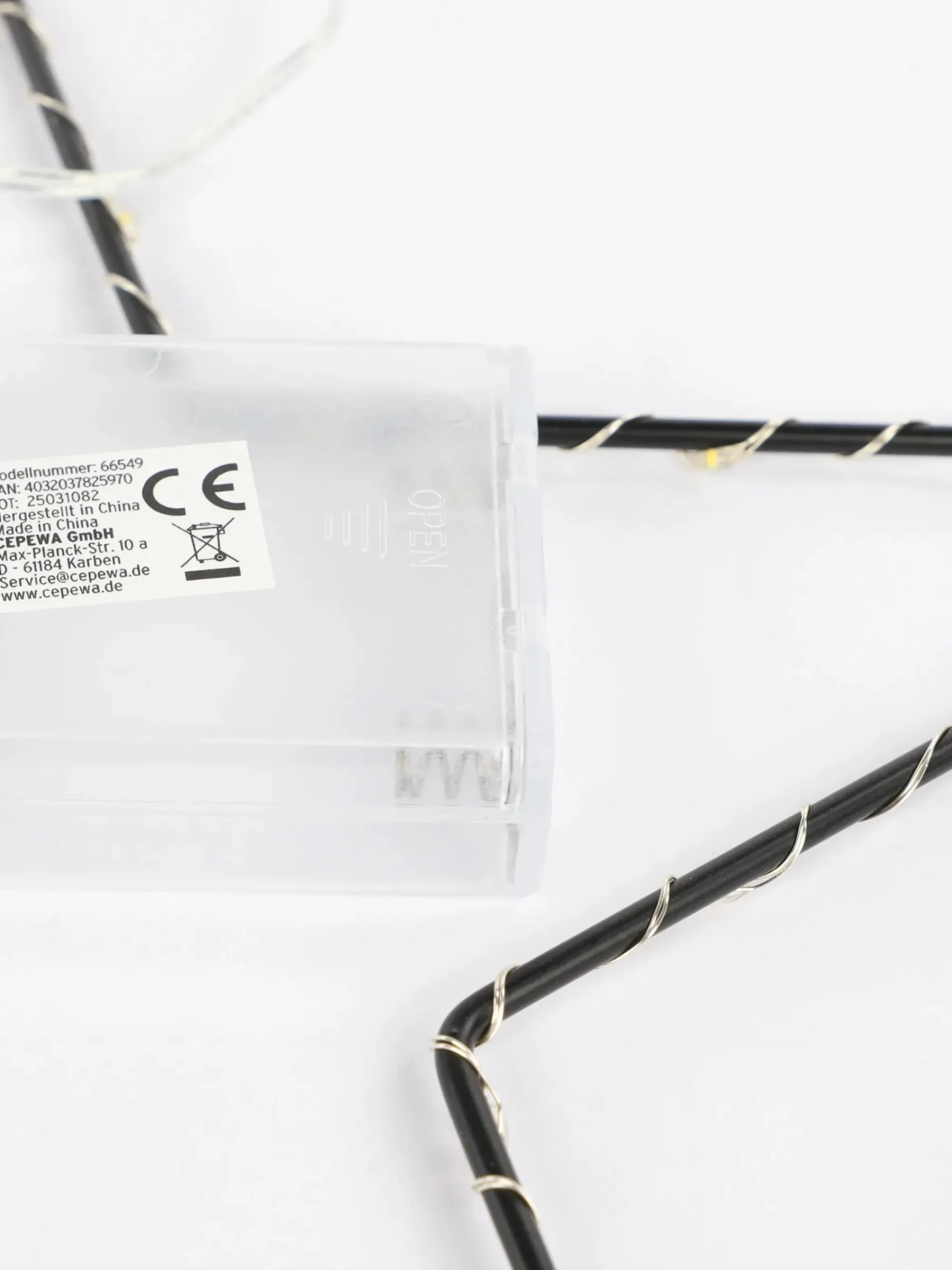 Deko Artikel LED Stern mit Timer