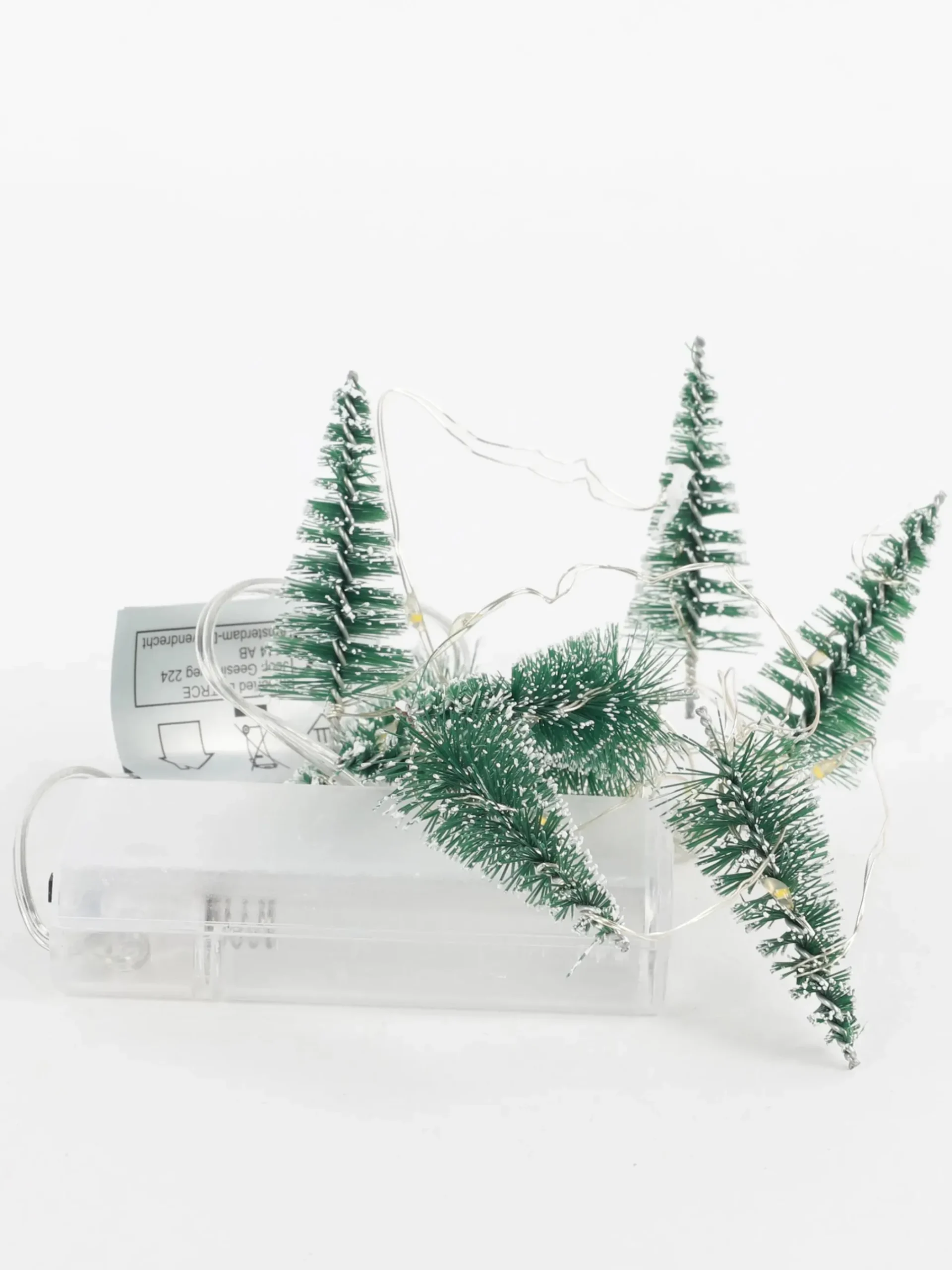 Weihnachten Lichterkette mit 15 Bäumchen